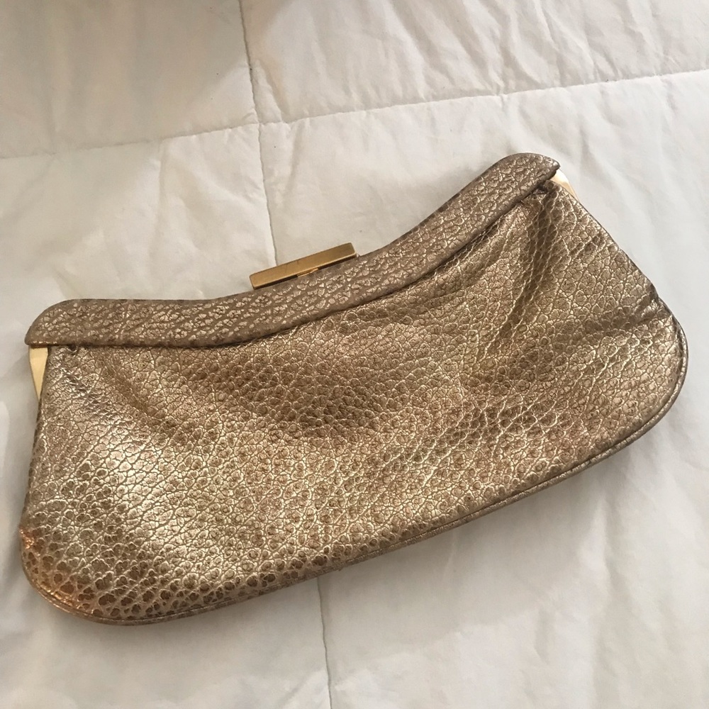 Gold Clutch Purse
